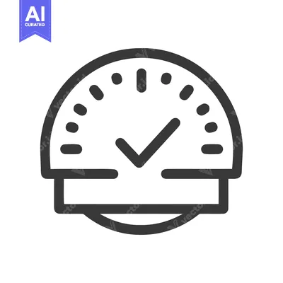 Speedometer with Check Mark: Performance, Success, and Optimization Ic