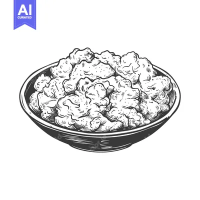 A bowl of delicious food appears to be freshly made