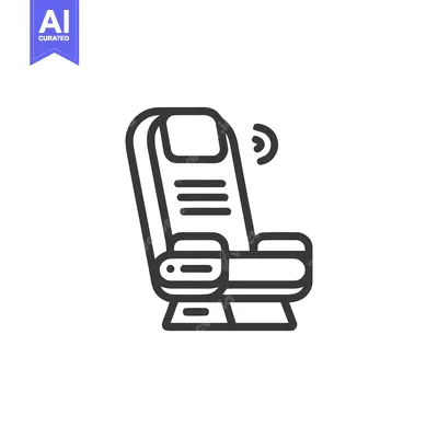 Popular premium asset: Smart Recliner Icon: Modern Line Art for Comfort and Technology