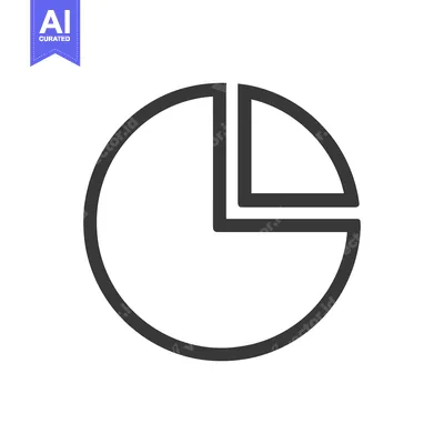 Popular premium asset: Simple Pie Chart Icon with One Quarter Segment Highlighted in Dark Gra