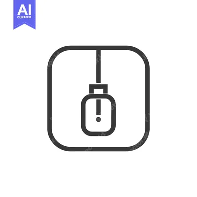 Aset premium populer: Minimalist Icon of a Hanging Lightbulb in Square Frame