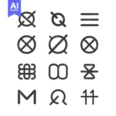 Aset premium populer: Set of 12 Simple Line Icons for Clothing Care Symbols