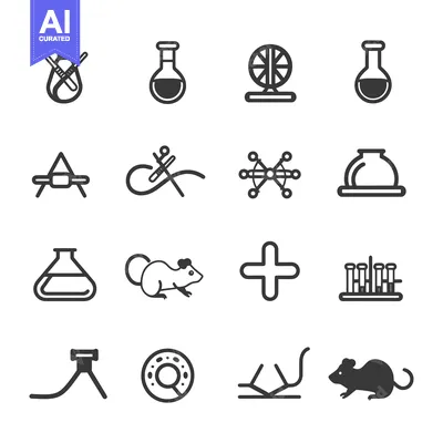 Popular premium asset: Set of 16 Science and Experiment Icons