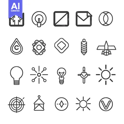 Premium design asset: Set of 20 Simple Line Icons for Website, Mobile App and Presentation