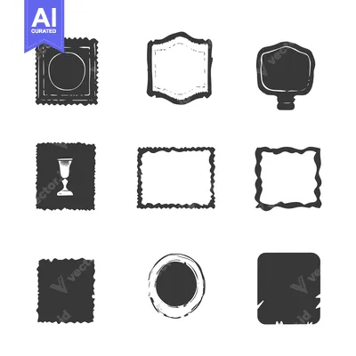 Popular premium asset: Set of Nine Hand Drawn Vector Frames