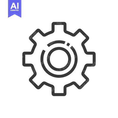 Popular premium asset: Sleek Gear Icon: Modern Design with Circular Center Detail