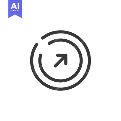 Popular premium asset: Circular Arrow Icon: Directional Symbol in Minimalist Design