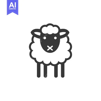 Sheep with an X over its Mouth, Silenced and Restrained