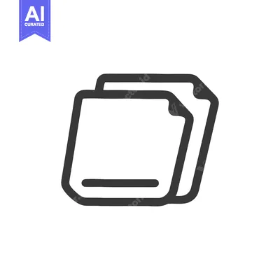Popular premium asset: Stacked Document Icon: Minimalist Design for File Management and Data