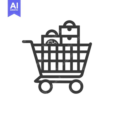Popular premium asset: Shopping Cart with Three Boxes