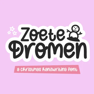 Zoete Dromen Font – Font Premium